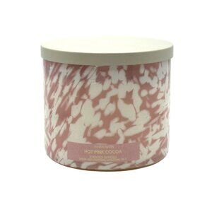 Bath and Body Works (White Barn) Hot Pink Cocoa 3-Wick Scented Candle (14.5 oz)